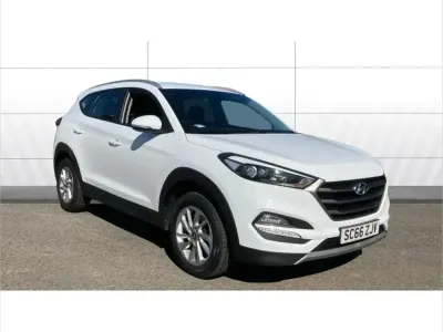 Used Hyundai Tucson SE 177 HP (130 kW) 2017 White SUV