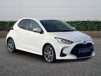 Used Toyota Yaris Hybrid 2023 White Hatchback