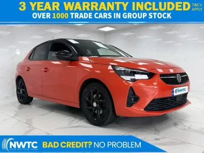 Used Vauxhall Corsa SRi 100 HP (73 kW) 2020 Orange Hatchback