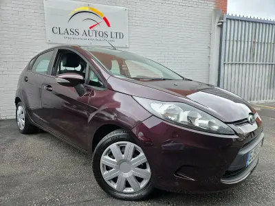 Used Ford Fiesta 96 HP (70 kW) 2009 Red Hatchback