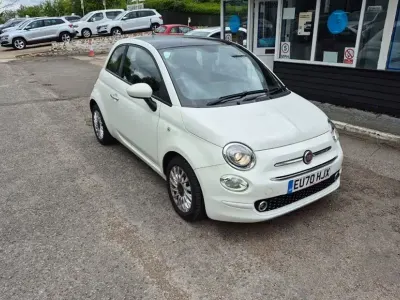 Usado Fiat 500 Lounge 70 HP (51 kW) 2020 Branco Citadino