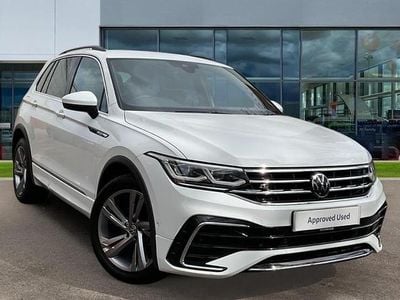 Used VW Tiguan R-line Edition 150 HP (110 kW) 2024 Pure white SUV