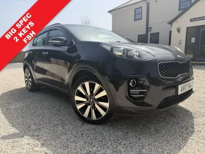 Used Kia Sportage 134 HP (98 kW) 2017 Black SUV