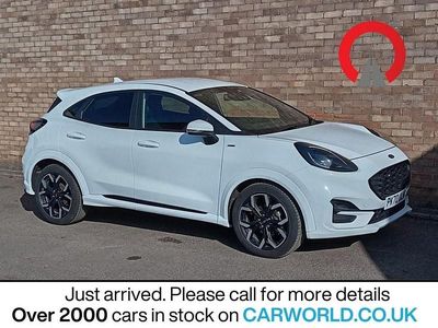Used Ford Puma ST-Line X 125 HP (91 kW) 2020 White SUV