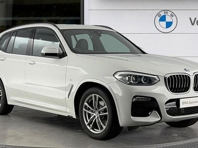 White Used 2019 BMW X3 M Sport SUV | £23,986 (Good price)