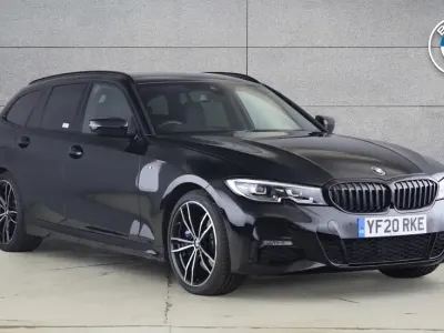 Used BMW 320 M Sport 190 HP (139 kW) 2020 Black Estate