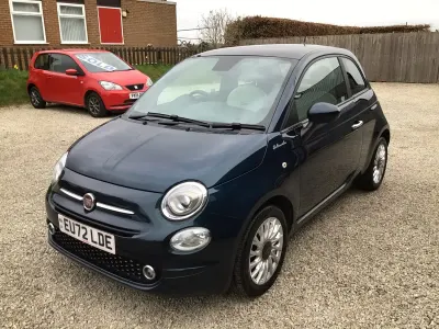 Begagnad Fiat 500 Dolcevita 70 HK (51 kW) 2022 Blå Halvkombi