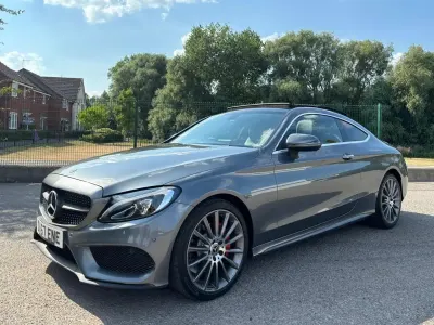 Used Mercedes C200 AMG Line Premium 2017 Grey Coupe