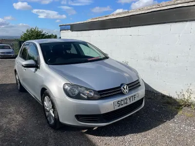 Used VW Golf VII Match 105 HP (77 kW) 2012 Silver Hatchback