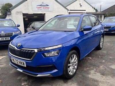 Begagnad Skoda Kamiq SE 95 HK (69 kW) 2022 Blå SUV