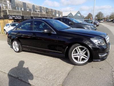 Used Mercedes C250 AMG 2013 Black Sedan