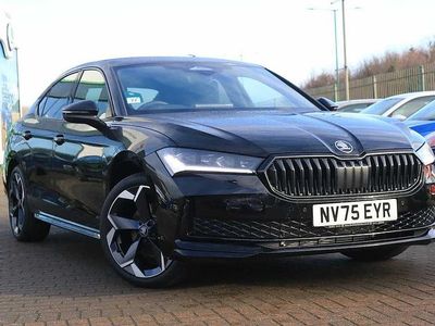 New Skoda Superb SportLine 110 HP (80 kW) 2025 Midnight black metallic Hatchback
