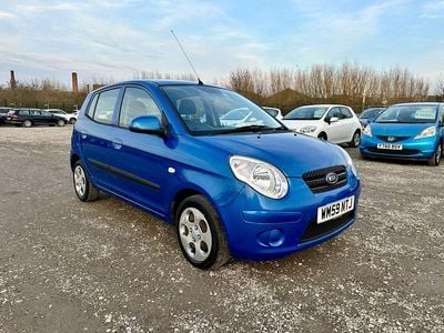 Used Kia Picanto 64 HP (47 kW) 2010 Blue Hatchback