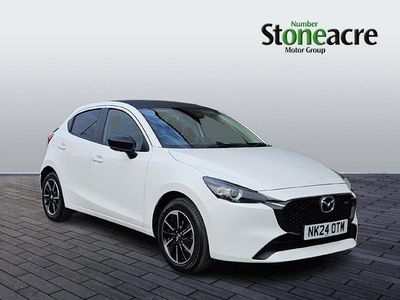Used Mazda 2 Homura-Aka 2024 White Hatchback