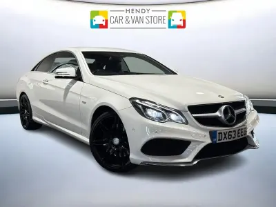 Used Mercedes E400 AMG 2013 White Coupe