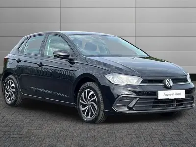Used VW Polo Life 95 HP (69 kW) 2023 Black Hatchback