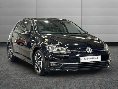 Used VW Golf VII Match 128 HP (94 kW) 2019 Black Hatchback