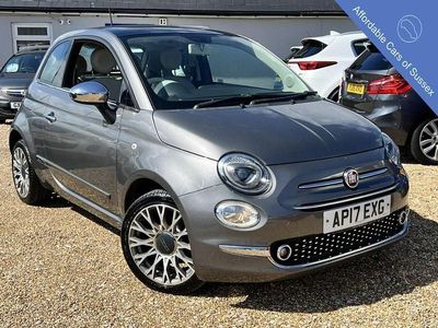 Used Fiat 500 Lounge 69 HP (50 kW) 2017 Grey Hatchback
