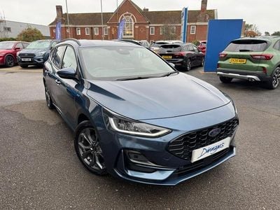 Blue Used 2023 Ford Focus ST-Line Estate | £17,000 (Fair price)