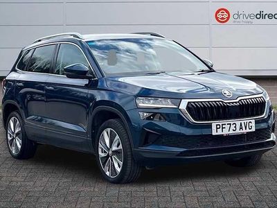 Used Skoda Karoq SE L 150 HP (110 kW) 2023 Blue SUV