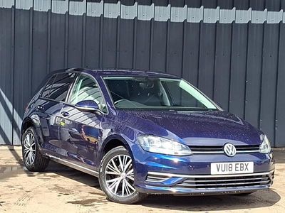 Second-hand VW Golf VII SE 110 CP (80 kW) 2018 Albastru Hatchback