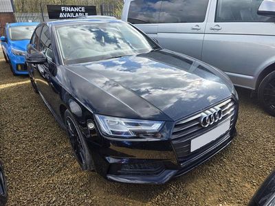 Used Audi A4 Black Edition 190 HP (139 kW) 2017 Black Sedan
