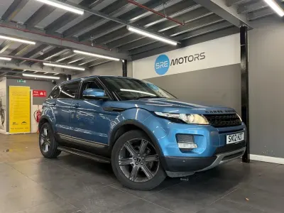 Used Land Rover Range Rover evoque Pure 190 HP (139 kW) 2012 Blue SUV