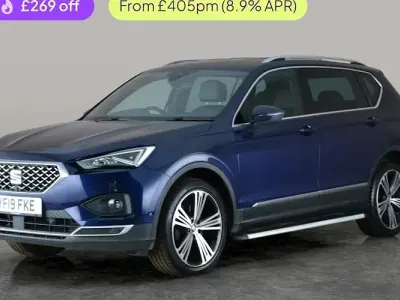Used Seat Tarraco 4Drive 190 HP (139 kW) 2019 Blue SUV