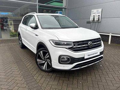 Used VW T-Cross R-line 110 HP (80 kW) 2022 White SUV