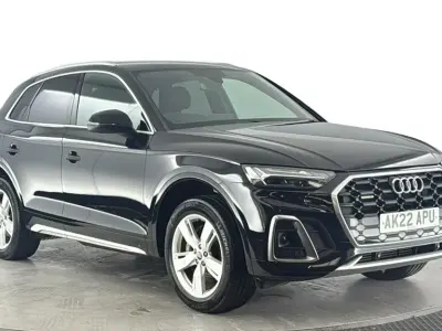 Used Audi Q5 S-Line 299 HP (219 kW) 2022 Black SUV