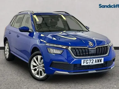 Used Skoda Kamiq 115 HP (84 kW) 2022 Blue SUV