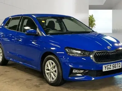 Used Skoda Fabia Comfort 110 HP (80 kW) 2023 Blue Hatchback