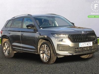 Grey Used 2021 Skoda Kodiaq SportLine SUV | £21,899 (Fair price)