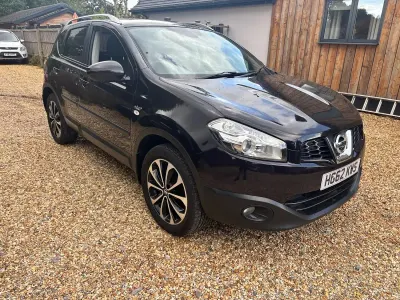 Used Nissan Qashqai N-TEC 117 HP (86 kW) 2012 Black SUV