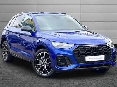 Used Audi Q5 Black Edition 204 HP (150 kW) 2024 Blue SUV