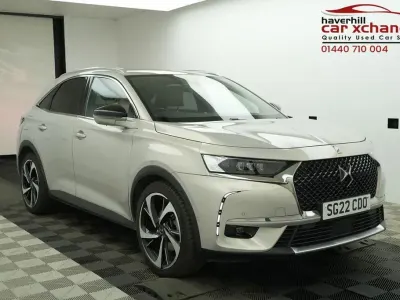 Used DS Automobiles DS7 Crossback Opera 225 HP (165 kW) 2022 White SUV