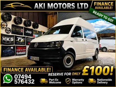 Begagnad VW Transporter Startline 2017 Vit Van