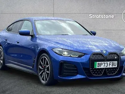 Used BMW i4 M Sport 250 kW (340 HP) 2023 Blue Sedan