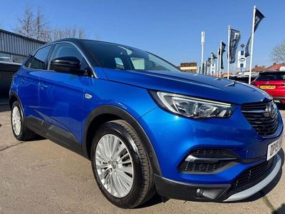 Used Vauxhall Grandland X Sport 130 HP (95 kW) 2019 Blue SUV