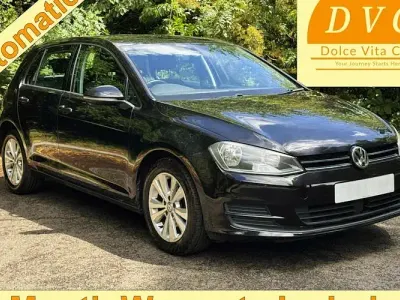 Used VW Golf VII SE 122 HP (89 kW) 2013 Black Hatchback