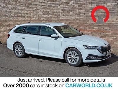 Used Skoda Octavia SE L 150 HP (110 kW) 2022 White Estate