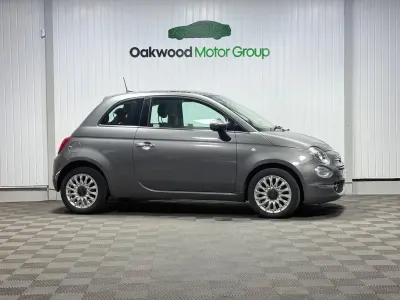Used Fiat 500 Lounge 69 HP (50 kW) 2018 Grey Hatchback