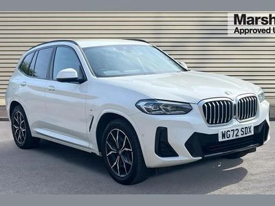 Used BMW X3 M Sport 180 HP (132 kW) 2022 White SUV