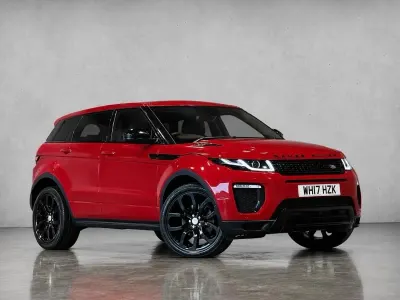 Used Land Rover Range Rover evoque HSE Dynamic 180 HP (132 kW) 2017 Red SUV