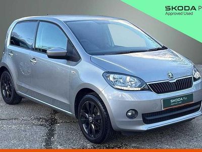 Used Skoda Citigo 44 HP (32 kW) 2017 Tungsten silber Hatchback