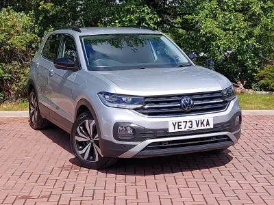 Used VW T-Cross Black Edition 110 HP (80 kW) 2024 Silver SUV