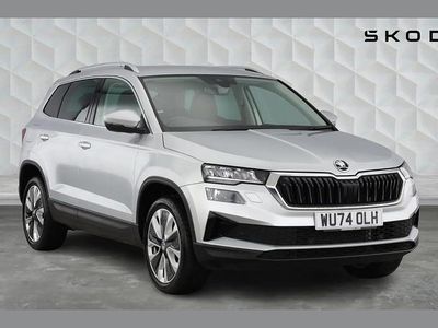 Used Skoda Karoq SE L 150 HP (110 kW) 2024 Brilliant silver metallic SUV
