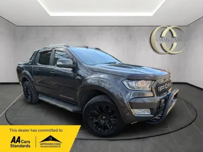 Usado Ford Ranger Wildtrack 200 CV (147 kW) 2016 Gris Pickup/Camioneta