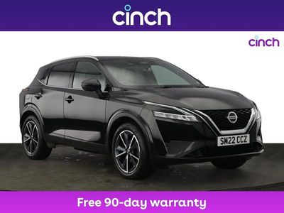 Black Used 2022 Nissan Qashqai Tekna SUV | £18,239 (A bit pricey)