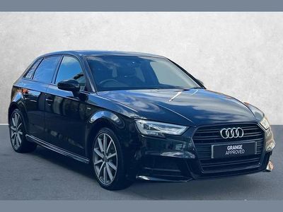 Used Audi A3 Black Edition 150 HP (110 kW) 2019 Black Sedan
